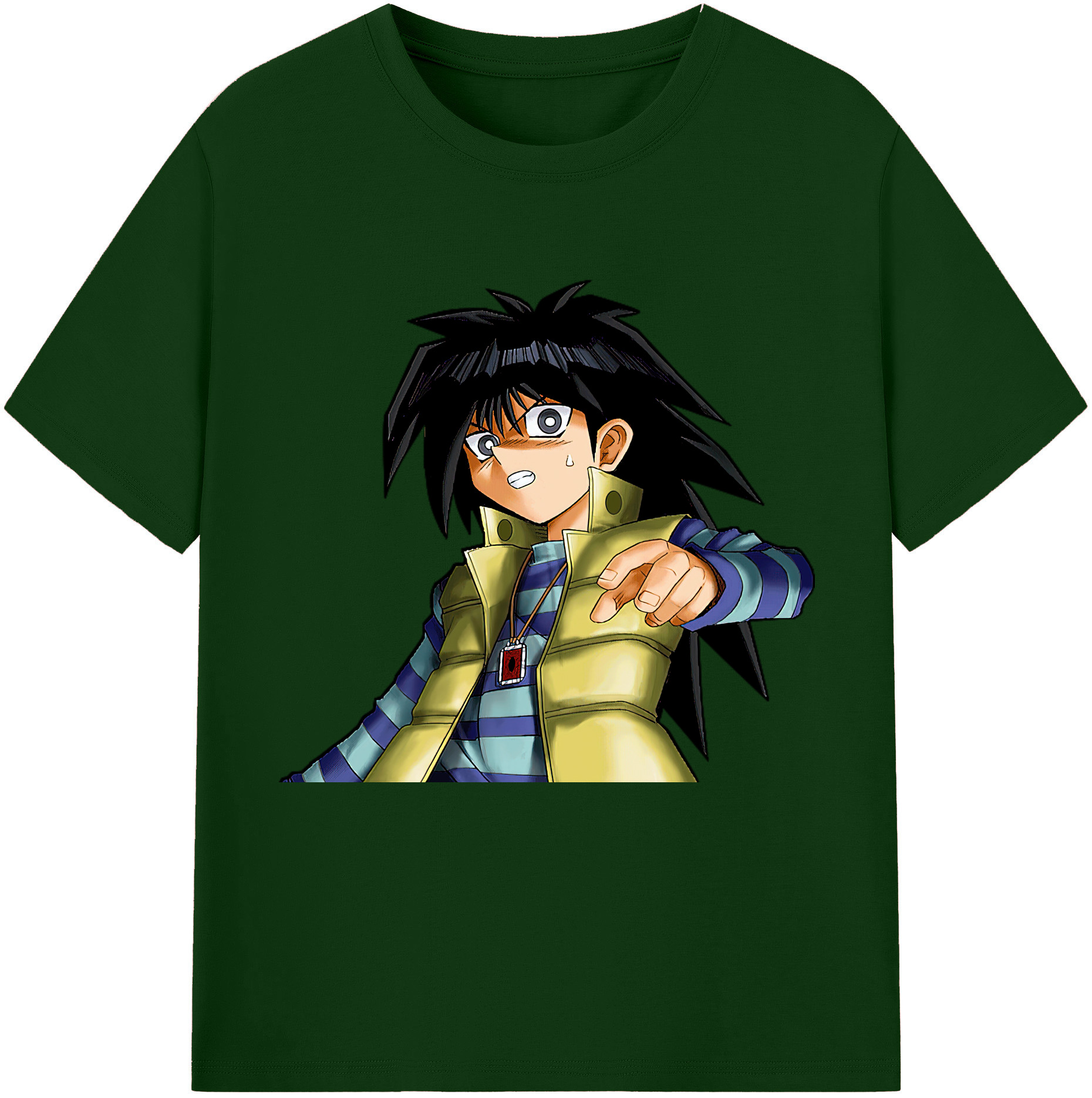 （画像用） 遊☆戯☆王 Yu-Gi-Oh! 綿100％半袖Tシャツ（フロントプリント）